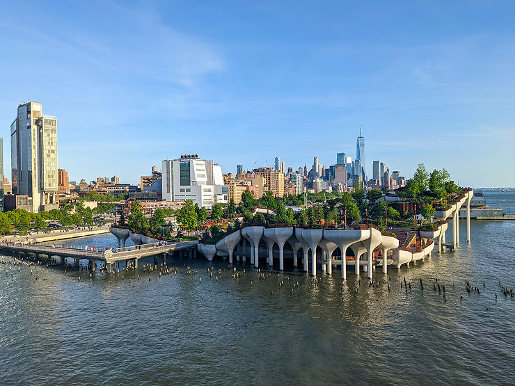 Brookfield Place, Little Island et la promenade le long de l’Hudson River