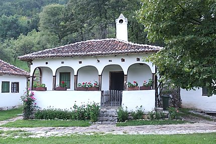 Maison serbe traditionelle à Lepenski Vir
