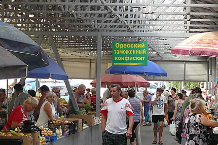 Marché de Dnipropetrovsk à kociora