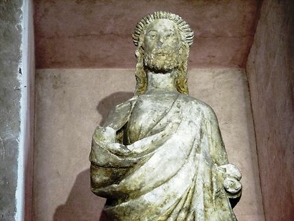 Statue du Christ (détail)