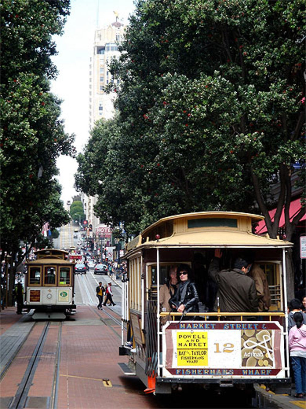 Market Street et le cable car