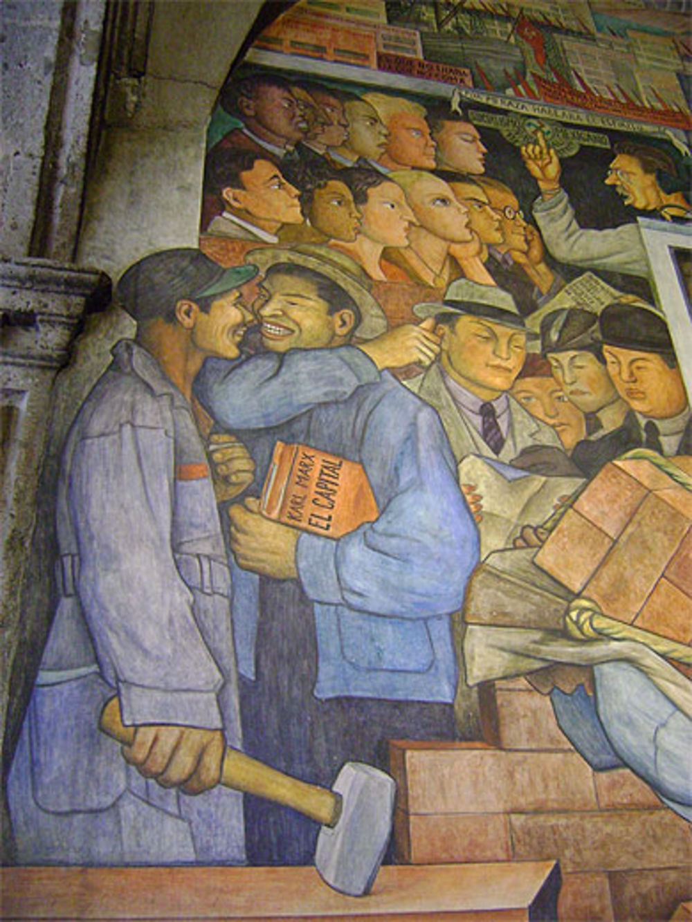 Fresque de Diego Rivera