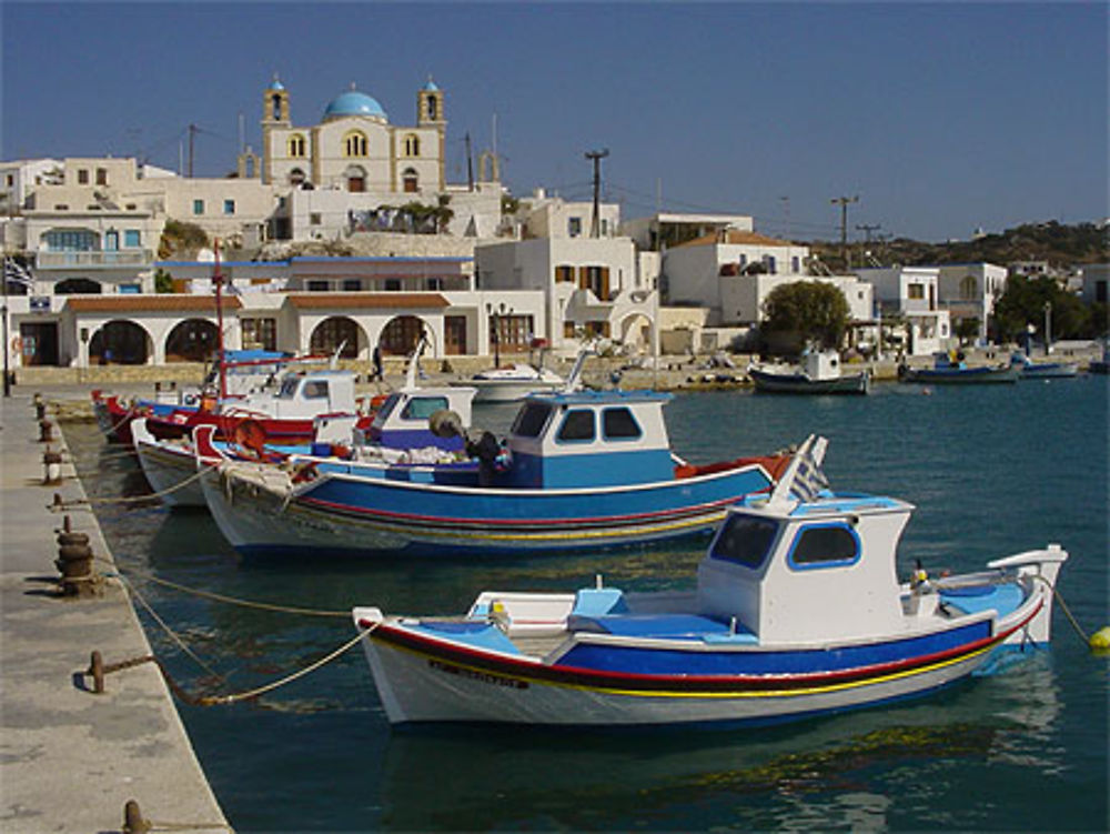 Bateaux au port de Lipsi