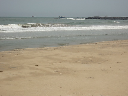 La plage de Cuddalore 