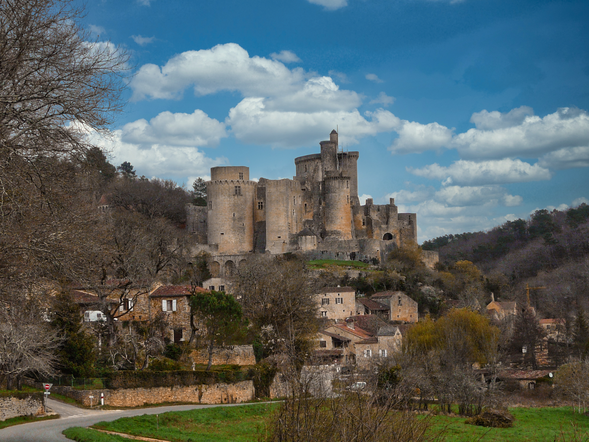 Château de Bonaguil sur la commune de Fumel Château de Bonaguil sur la commune de Fumel