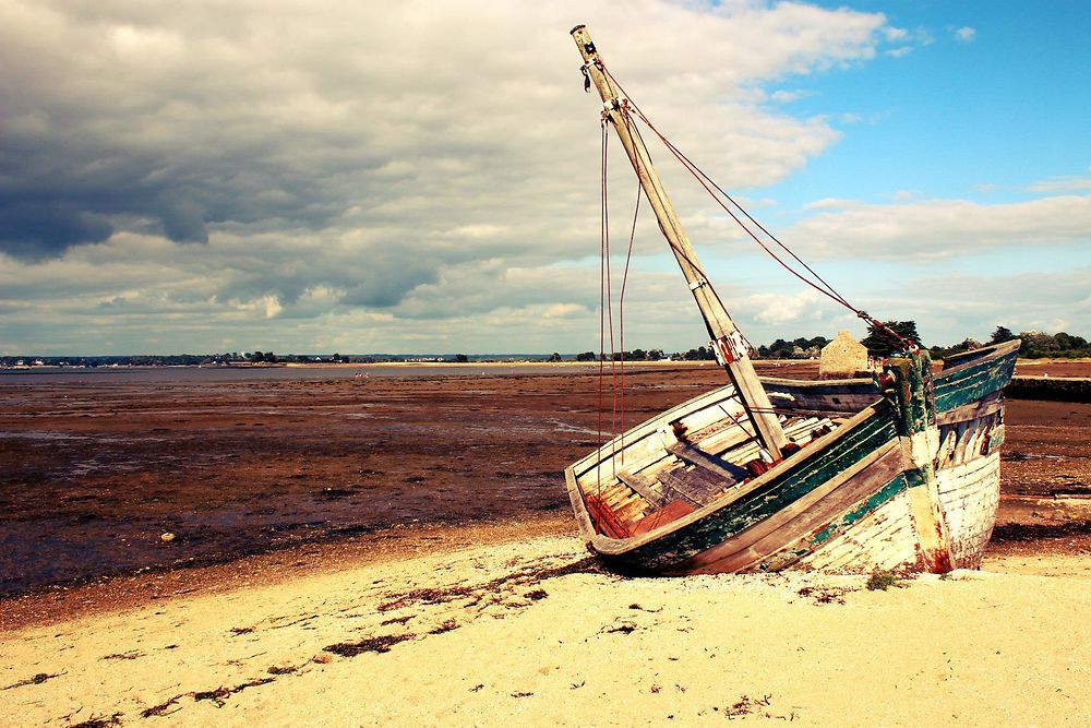 Île Grande - Bateau echoué