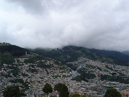 Vue de Quito Vue de Quito