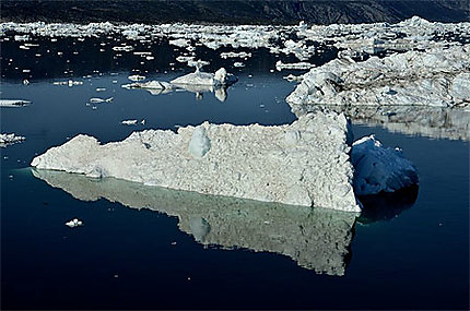 Iceberg et son reflet