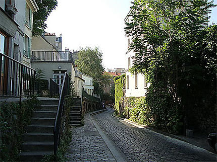 Le charme des rues de la Butte Montmartre