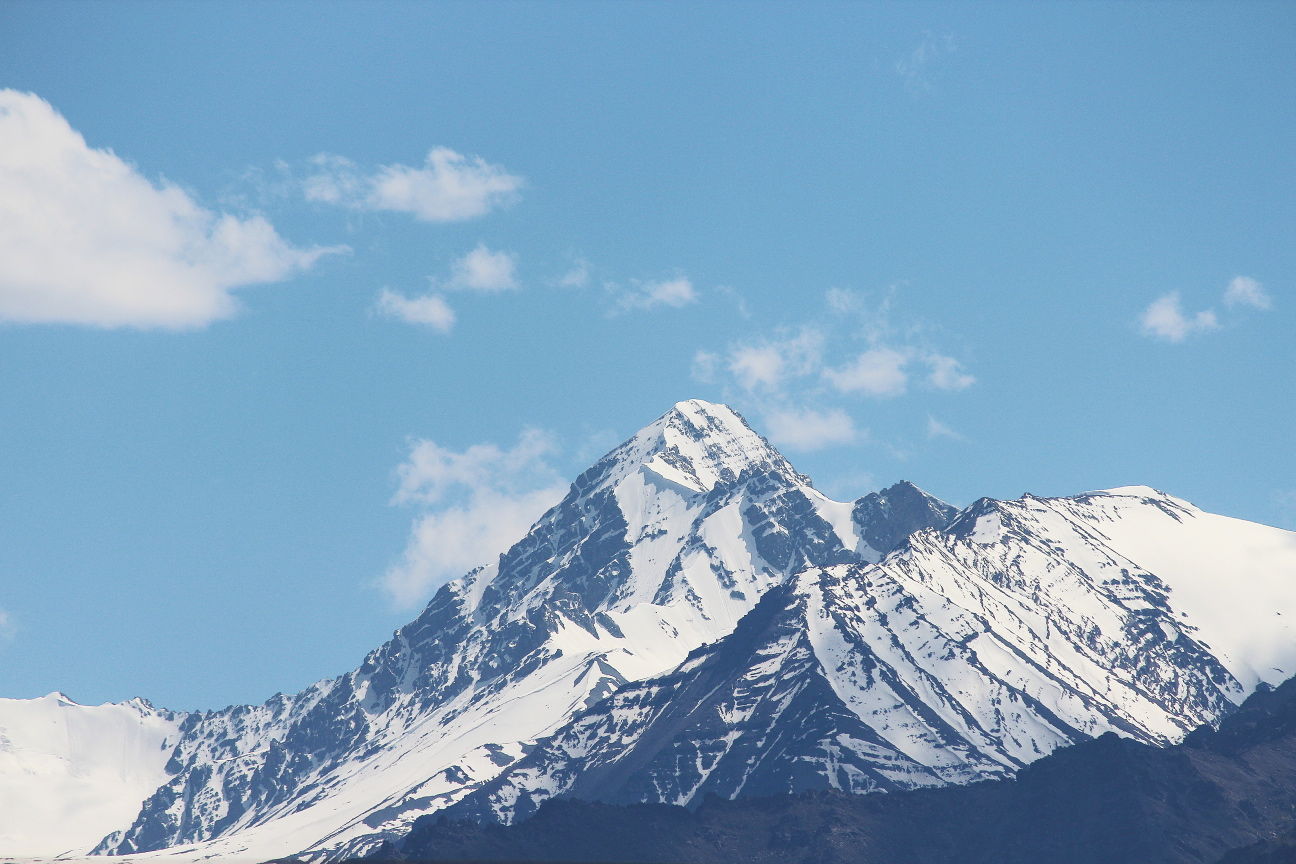 Le Stok Kangri (6157m) vue depuis Leh