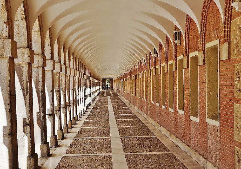 Arcade au palais d'Aranjuez