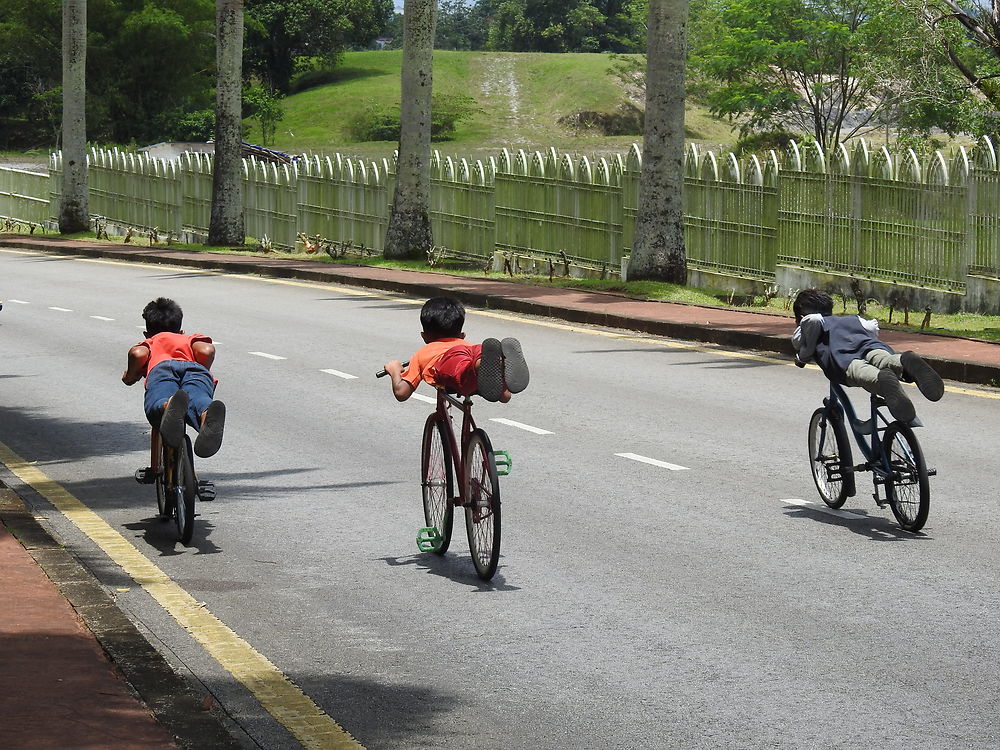 Petit tour en bicyclette à Kuching