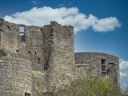 Château de Bonaguil sur la commune de Fumel
