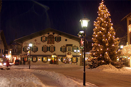 Ambiance de Noël à Oberammergau Ambiance de Noël à Oberammergau