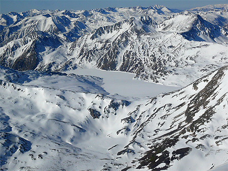 Lanoux vu du ciel Lanoux vu du ciel