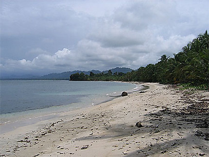 Une des plages du Parc de Cahuita