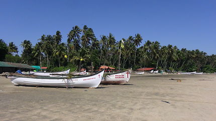 Goa : sur la plage de Coco Beach 