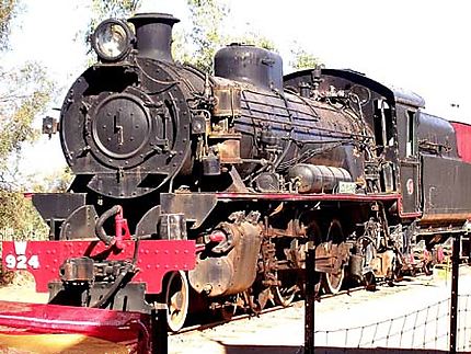 Locomotive à Alice Springs 