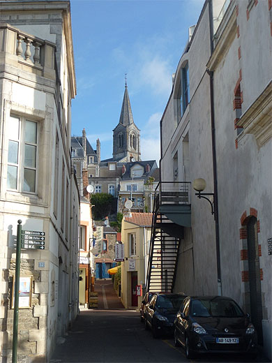 Vers le centre-ville! Vers le centre-ville!