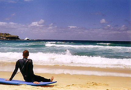 Surfeur à Bondi beach