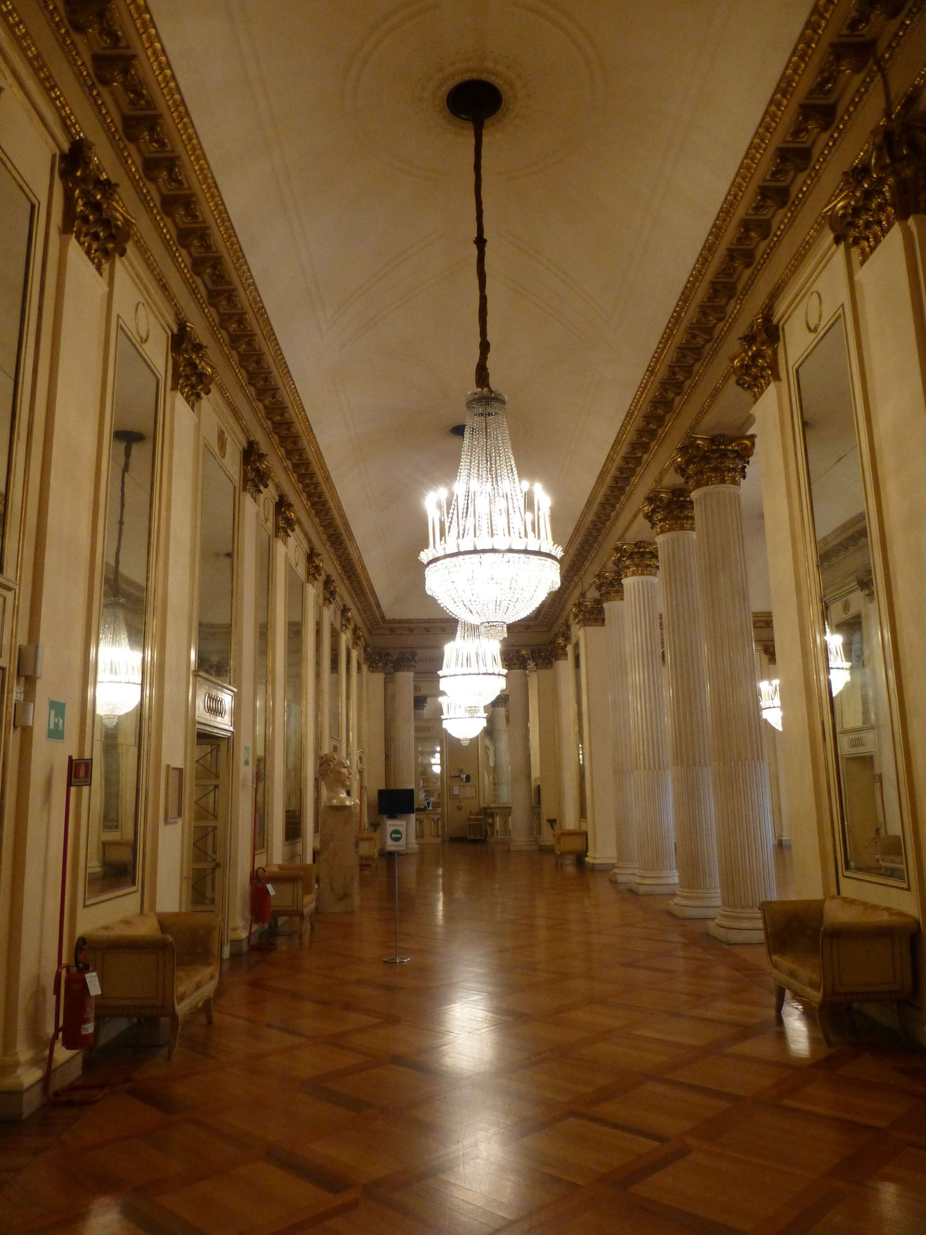 Intérieur de la scala