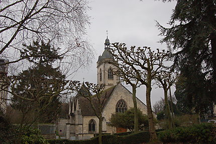 Eglise Sainte Hilaire en hiver