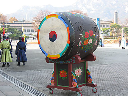 Percussion au Palais Gyeongbokgung