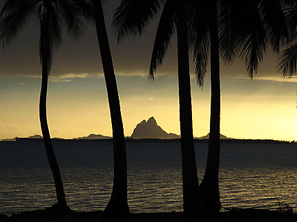 Vue sur Bora Bora