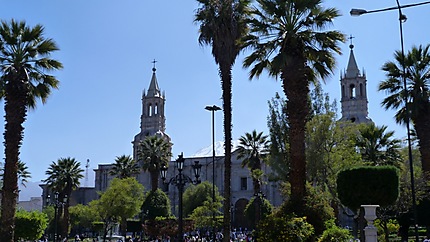 La cathédrale d'Arequipa