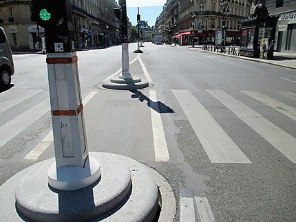 Avenue de l'Opéra un 15 août