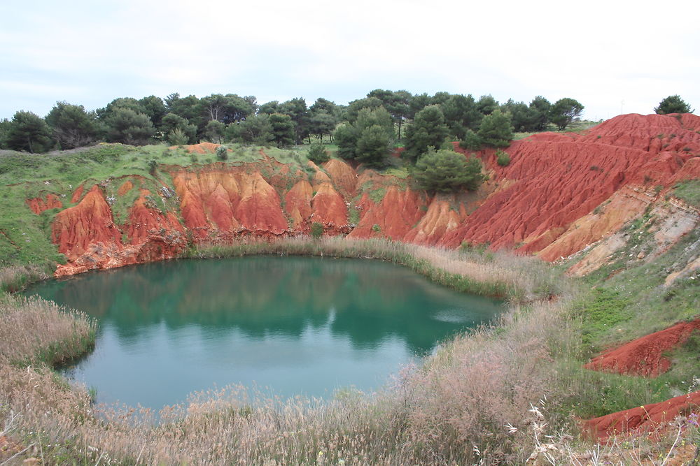 Carrière de bauxite