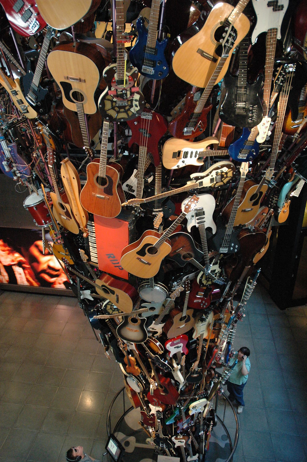 Guitars tower