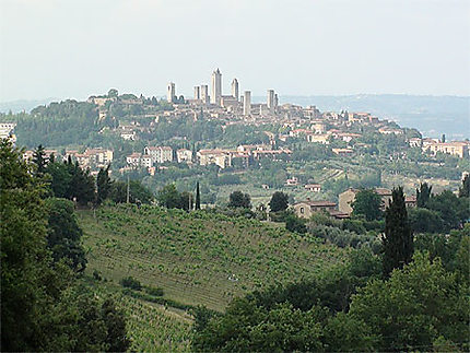 Panorama de San Gimignano
