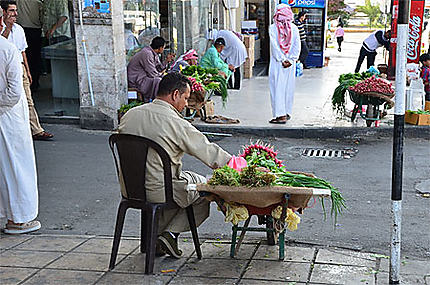 Aqaba, vendeurs de marché