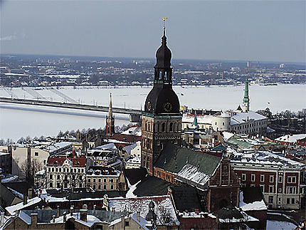 Riga enneigée