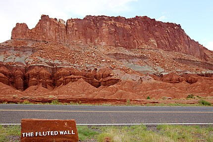 "The fluted wall" sur la scenic 24