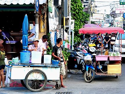 Célèbre rue de Pattaya