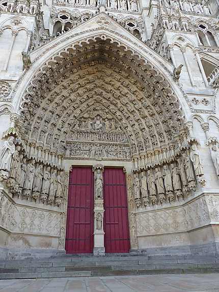 Portail central Cathédrale Notre-Dame d'Amiens