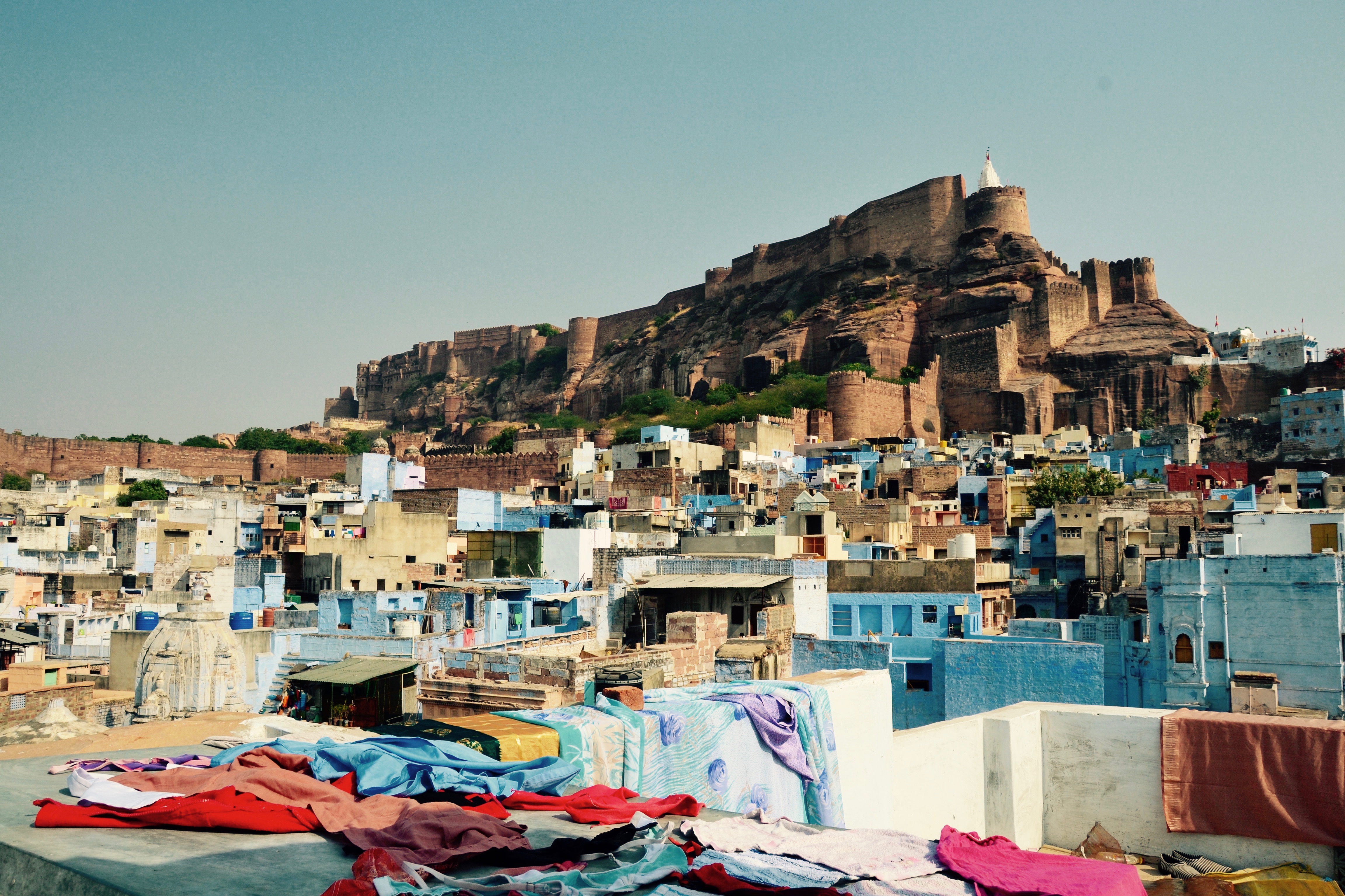 La forteresse vue de Jodhpur La forteresse vue de Jodhpur