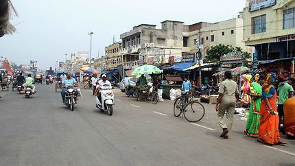 Dans les rues de Bhubaneshwar