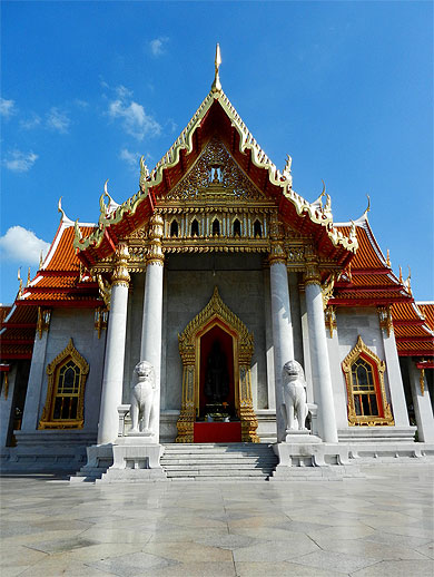 Wat Benchamabophit - le temple de marbre Wat Benchamabophit - le temple de marbre