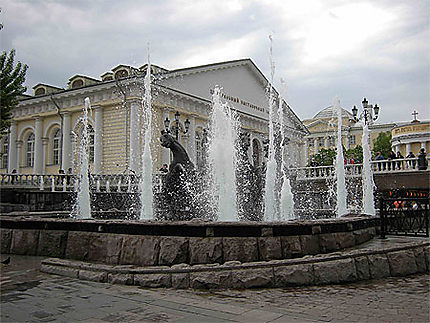 Fontaine dans le Jardin d'Alexandre