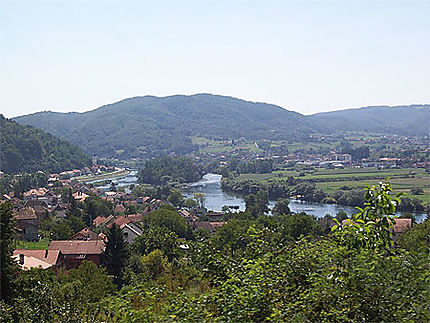Paysage de la Bosnie