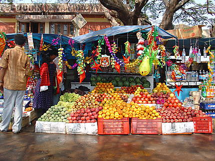Le marché de Fort Kochi