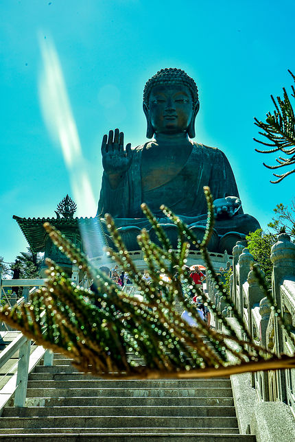 Lumière du Bouddha de de Tian Tan