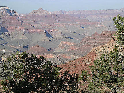Coucher de soleil sur le Grand Canyon