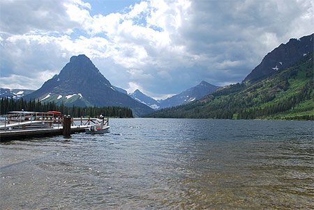 Lake Two medicine, glacier national park