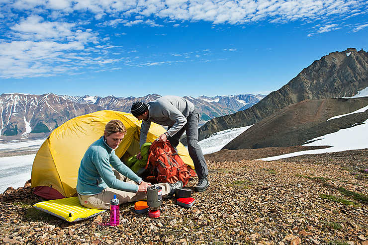 Camping au Yukon