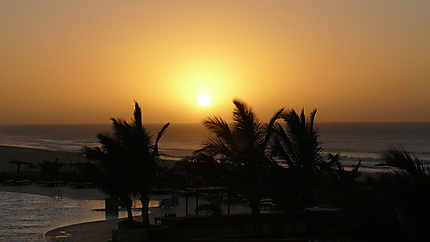 Coucher de soleil à Boa Vista