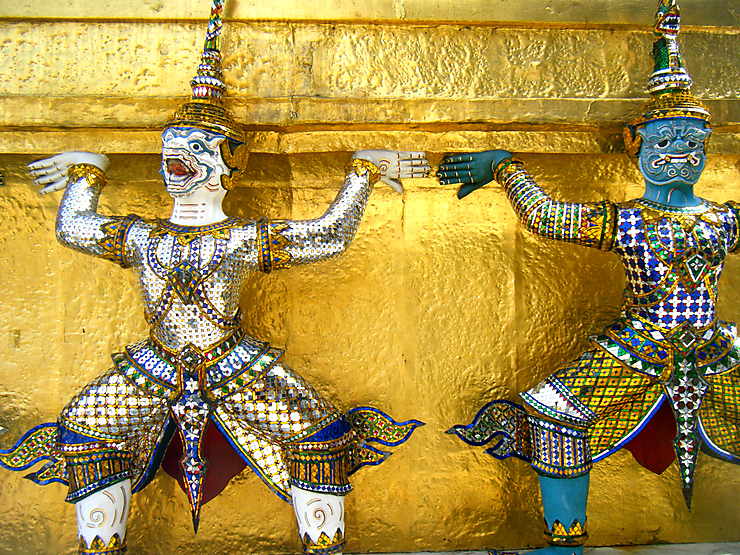 Wat Phra Kaeo et le Grand Palais